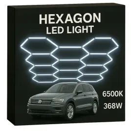 oswietlenie-led-hexagon-11-zestaw-368w-6500k-idealny-do-biura-i-pracowni