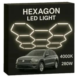oswietlenie-led-hexagon-8-pak-280w-4000k-struktura-plastra-miodu-garaz