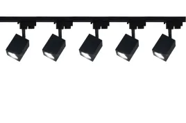 5-x-lampka-na-szyne-kwadrat-gwint-gu10-czarna-szynoprzewod-200-cm-1-faza