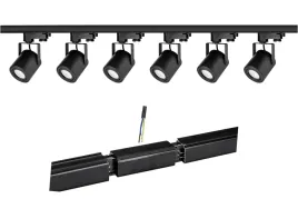 komplet-300cm-6-opraw-3f-czarne-szyna-2-x-15-metr-zasilanie-srodkowe