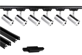 oswietlenie-szynowe-led-6x-gu10-chromowane-reflektory-szyna-czarna-2m