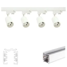 4-x-reflektor-na-szyne-3-fazowy-gu10-szyna-2m-do-gabinetu-biura-sklepu
