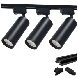 3-x-reflektor-szynowy-1fazowy-gu10-z-szyna-jednoobwodowa-1m-salon-jadalnia
