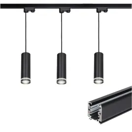 reflektory-zestaw-trzech-tub-20cm-3-fazowych-szyna-100cm-do-jadalni-kuchni