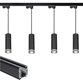 lampy-na-kablu-tuby-20cm-3fazowe-na-sznurku-kablu-z-szyna-2-metry-czarne