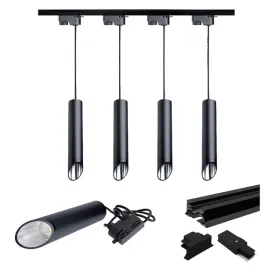 4-reflektory-lampy-dlugi-klosz-30cm-pokoju-salonu-wiszace-jednofazowe