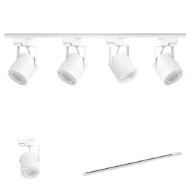 komplet-4-biale-reflektory-na-gwint-g10-szyna-2m-do-sklepu-restauracji