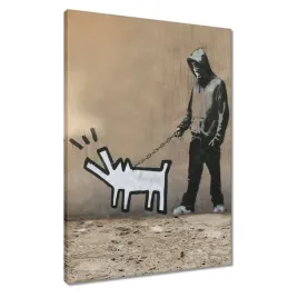 obrazy-50x70-banksy-piesek