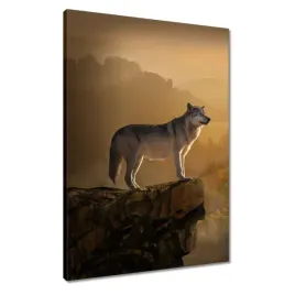 obrazy-50x70-wilk-wilki-wolf