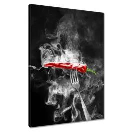 obrazy-50x70-papryczka-chilli-widelec