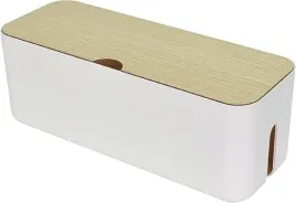 biale-pudelko-do-organizacji-kabli-zapobiegajacy-plataniu-dlugosc-30-cm