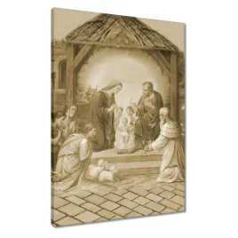 obrazy-50x70-zlobek-w-kolorze-sepii
