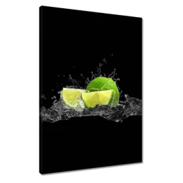 obrazy-50x70-limonka-w-czerni