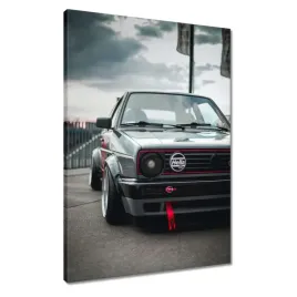 obrazy-50x70-volkswagen-golf-2-dwojka