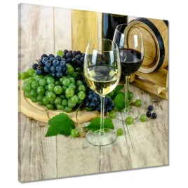 obrazy-50x50-biale-wino-z-winogron