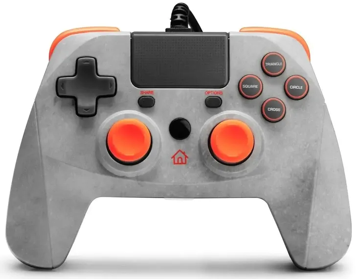 snakebyte-game-pad-4-s-rock-grey-orange-sposob-podlaczenia-przewodowy