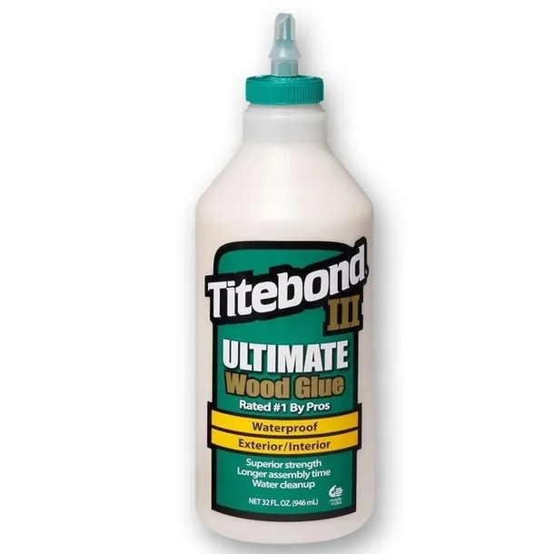 KLEJ DO DREWNA 946ml / 1 kg Titebond III Ultimate D4 WODOODPORNY