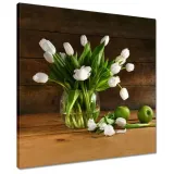 obrazy-50x50-biale-tulipany