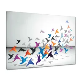 obrazy-80x60-origami-ptaki-w-locie