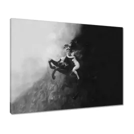 obrazy-80x60-szal-uniesien-kobieta-kon