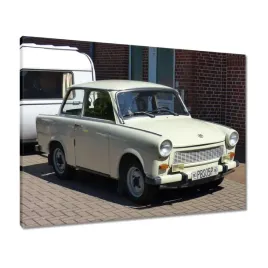 obrazy-80x60-trabant-601-z-kempingiem