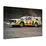 obrazy-80x60-audi-quattro-drift-bokiem