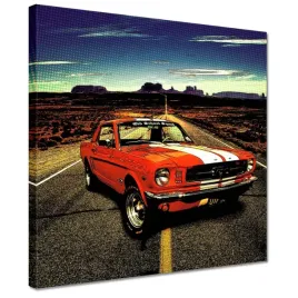obrazy-30x30-czerwony-ford-mustang