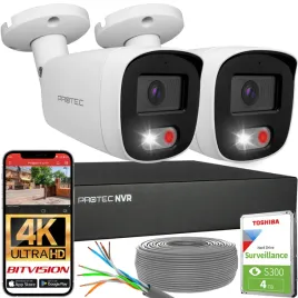 komplet-2-kamer-ip-poe-mikrofon-detekcja-ludzi-i-pojazdow-8mpx-4k-z-hdd-4tb
