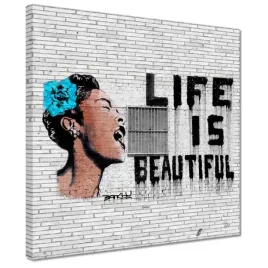 obrazy-30x30-banksy-life-is-beautiful