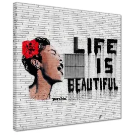 obrazy-30x30-banksy-life-is-beautiful