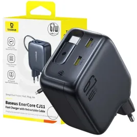 baseus-enercore-ladowarka-usb-c-67w-z-wysuwanym-kablem-2-usb-c-gan