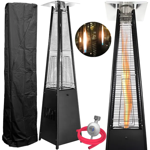 PARASOL GRZEWCZY OGRZEWACZ TARASOWY GAZOWY PIRAMIDA CHEOPSA POKROWIEC 13kW