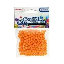 koraliki-do-nawlekania-pomarancz-sznurek-6mm-16g
