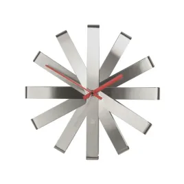 umbra-zegar-ribbon-stal