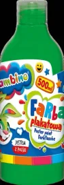 farba-plakatowa-500ml-bambino-w-butelce-zielona