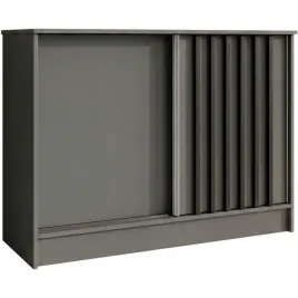 komoda-100-cm-szara-grafit-szafa-horizon-z-drzwiami-przesuwnymi-i-lamelami
