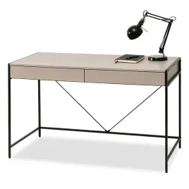 stylowe-biurko-z-szufladami-do-domowego-biura-unif-bezowy-podstawa-czarny