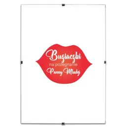 pamiatkowy-bialy-plakat-buziaki-na-pozegnanie-panny-mlodej-w-antyramie