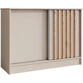 komoda-100-cm-kaszmir-dab-szafa-horizon-z-drzwiami-przesuwnymi-i-lamelami