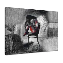 obrazy-50x40-aniol-dziewczyna