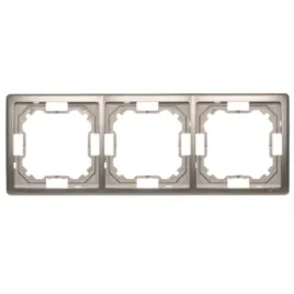 simon-basic-standard-ramka-3-krotna-satynowa-metalizowana-bmr3-29