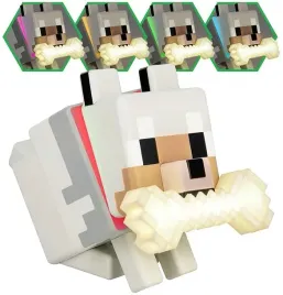minecraft-lampka-globuddies-wilk-1430-cm-obroza-zmienia-kolory