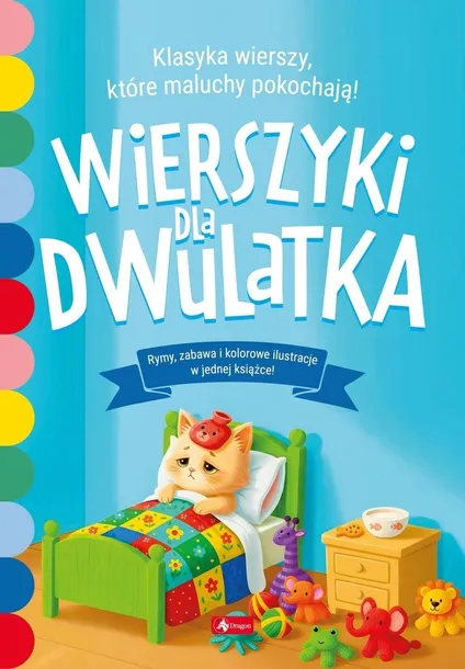 Wierszyki dla dwulatka dla dzieci maluszków baśnie bajki do czytania kolor