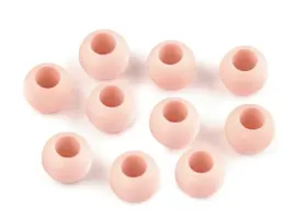 koraliki-plastik-duzy-otwor-mat-pudrowy-roz-10x12mm-6szt