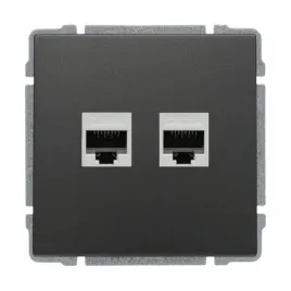 kos-gniazdo-komputerowe-podwojne-2-x-rj45-66-grafit-666067