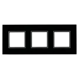 kos-ramka-potrojna-szklana-dante-exclusive-black-glass-4509183