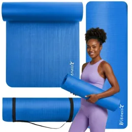 mata-do-cwiczen-joga-fitness-190x61x1-cm-gruba-antyposlizgowa-niebieska