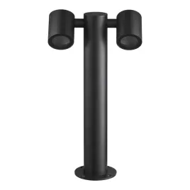 czarny-slupek-ogrodowy-2xgu10-ip44-45cm-ketto-eko8340-eko-light