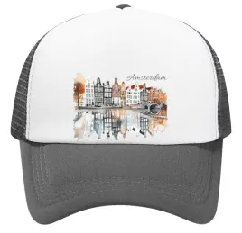 czapka-z-daszkiem-z-siatka-regulowana-kolorowy-nadruk-amsterdam-holandia