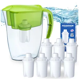 dzbanek-filtrujacy-aquaphor-real-29l-limonkowy-7-wkladow-filtrujacych-b15